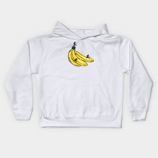 Banana Bike Park Kids Hoodie